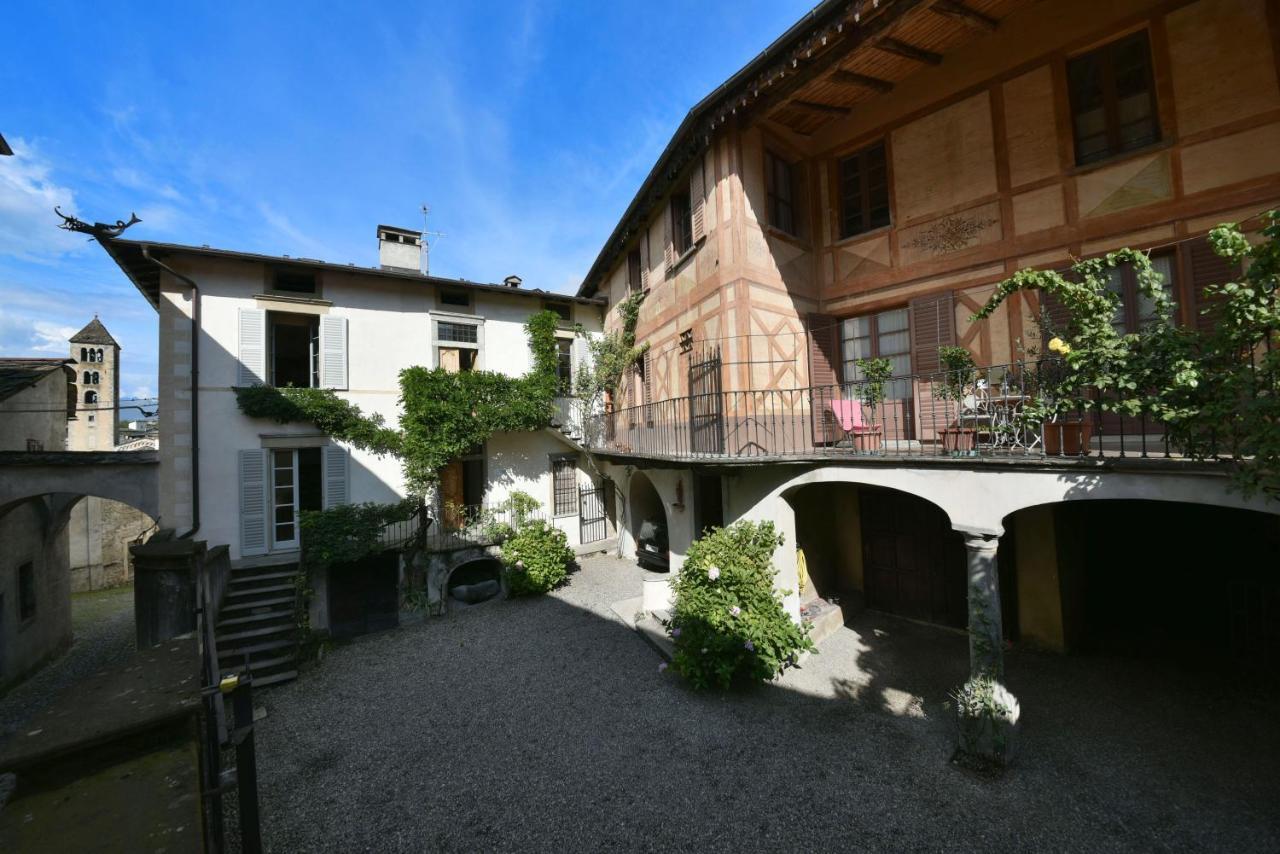 Villa Piano Nobile Al Roseto Del Drago San Bernardo  Exterior foto